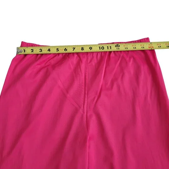 Vintage Vanity Fair Pink Nightgown Robe Pajama Set Size Medium - Stains - Picture 6 of 12
